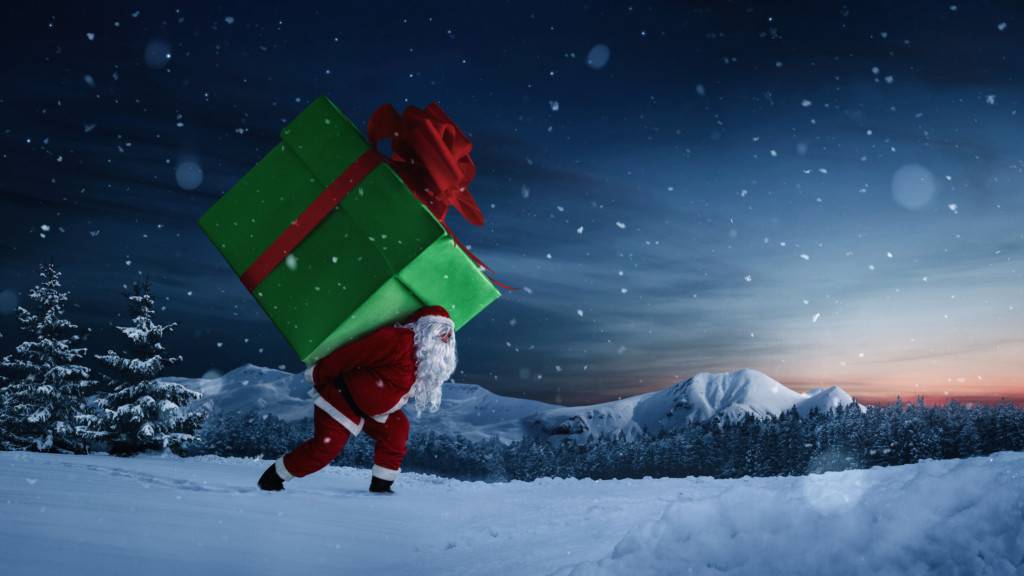 Christmas story from Santa Claus logistics