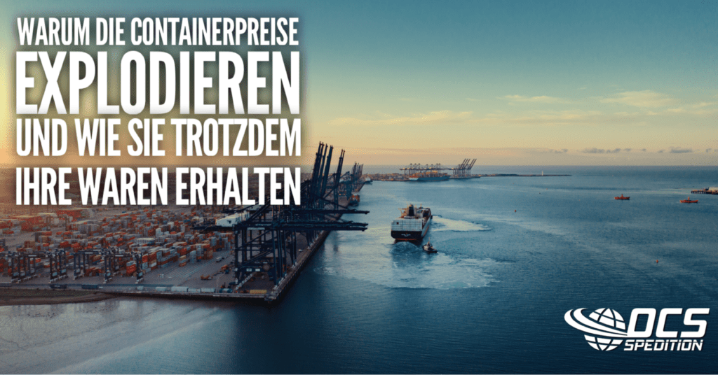 Containerpreise Transport per See Import China